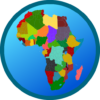 Map of Africa icon