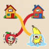 Banana Rush Race: Draw Puzzle icon