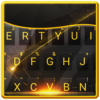 Gold Black Luxury Keyboard The icon