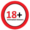 18+ Animated Stickers for What icon