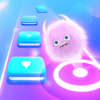 Fluffy Ball: Music Hop Game icon