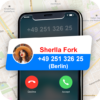 Number locator, caller ID icon