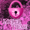 Theme Pink Dark GO Locker icon