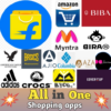 All in one shopping apps India icon