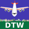 Detroit Metro Airport Flights icon