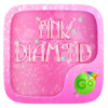 Pink Diamond GO Keyboard Theme icon