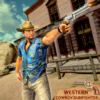 Western Cowboy Gunfighter Horse Shooting Game icon