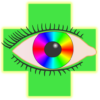 Color blindness correction icon