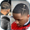 Black Men Line Hairstyle icon