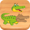 Puzzles for kids Zoo Animals icon