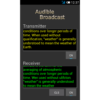 Audible Broadcast text to sound walkietalkie icon