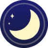 Blue light filter Night mode icon