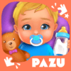 Baby care game & Dress up icon