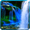 Blue Nature Waterfalls LIve Wallpaper icon