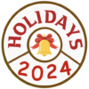 Holiday calendar 2024 icon