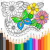 Holi Colouring Book for Adults icon