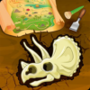 Dinosaur Bone Digging Games icon