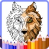 Coloring pages for adults: Animal coloring pages icon