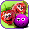 Berries Match Three, connect and crush fruits icon