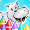 Animals Coloring and Learn icon