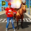 Mounted Horse Pizza Delivery 2018 icon