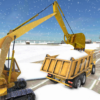 Snow Excavator Crane Simulator icon