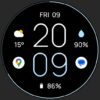 MNML Thin Watch face icon