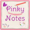 Pinky Notes SMS Plus icon