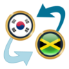 S Korea Won x Jamaican Dollar icon