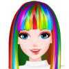 Rainbow Hairstyle Hairdresser icon