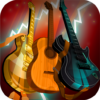 Guitars. Music Instruments Set icon