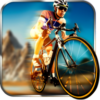 Awesome Boy Bicycle Trail Bmx Mountain Bike Race icon