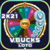 Free V Bucks Loto 2021 Vbucks Loto Game icon