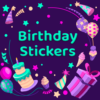 Birthday Stickers With Name icon