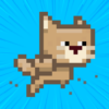 Super Cat Runner 8 bit 2D icon