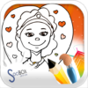 Make up Coloring Book icon