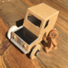 Miniature Car Design From Cardboard icon