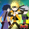 Stick Ninja 3v3 Battle icon