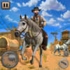 West Cow boy Gang Shooting: Horse Shooting Game icon