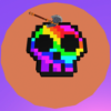 Pixel Color Boomerang A4 icon