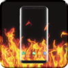 3D Fire Video Live Wallpaper P icon