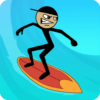 Stickman Surfer icon