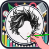 Learn How to Draw Men Hairstyle Step by Step icon