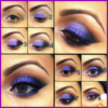 eye makeup (step by step) icon