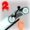 Stickman Racer Road Draw 2 Heroes icon