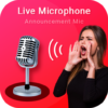 Live Microphone Mic Announce icon