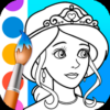 Princess Coloring Pages icon