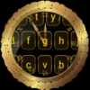 Shiny Luxury Golden Watch Keyboard Theme icon