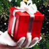 What gift will Santa give icon