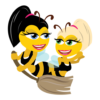 2 Bees and a Broom icon